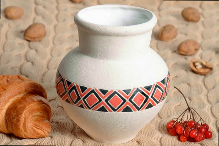 Как сделать кувшин из глины