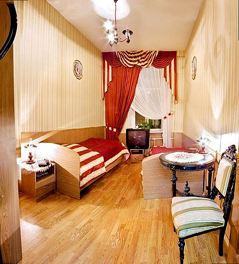 Внутреннее обустройство хостела