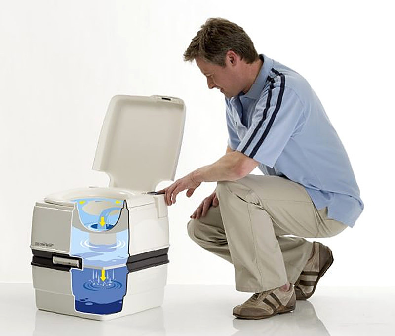 Как устроен биотуалет