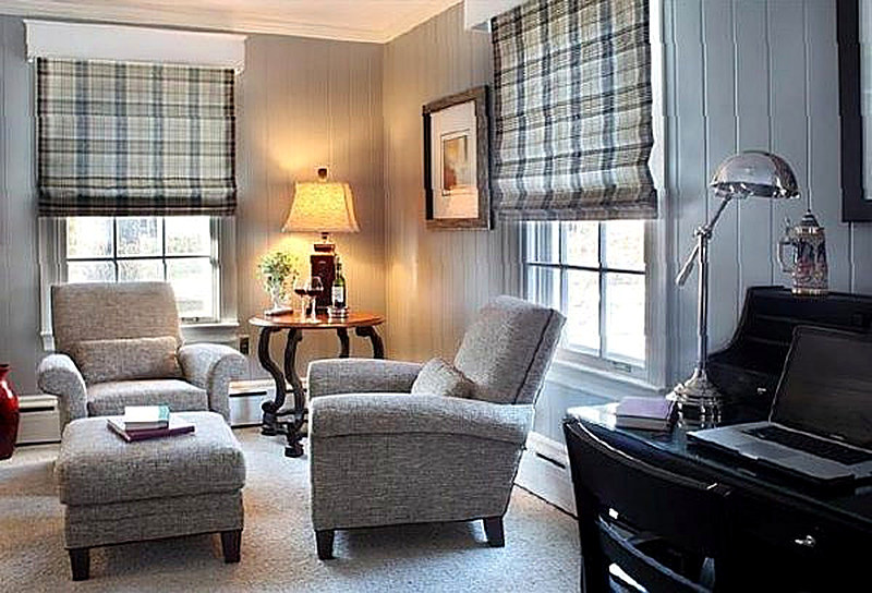 Римские шторы для гостиной