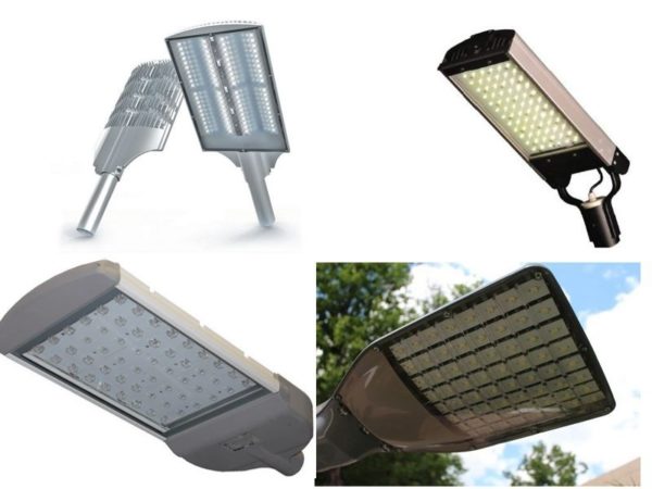 Уличные светодиодные светильники на столбы цена