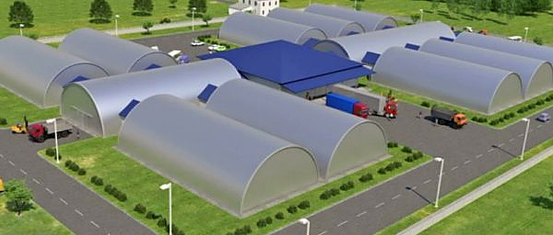 Строительство фруктохранилищ