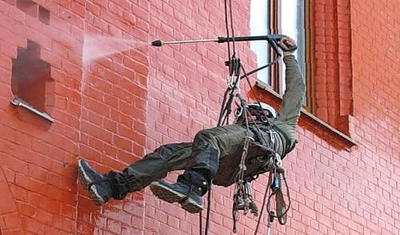 Где заказать пескоструйную очистку фасада