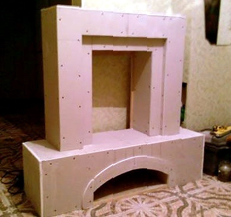 Kak sdelat' dekorativnyj kamin svoimi rukami