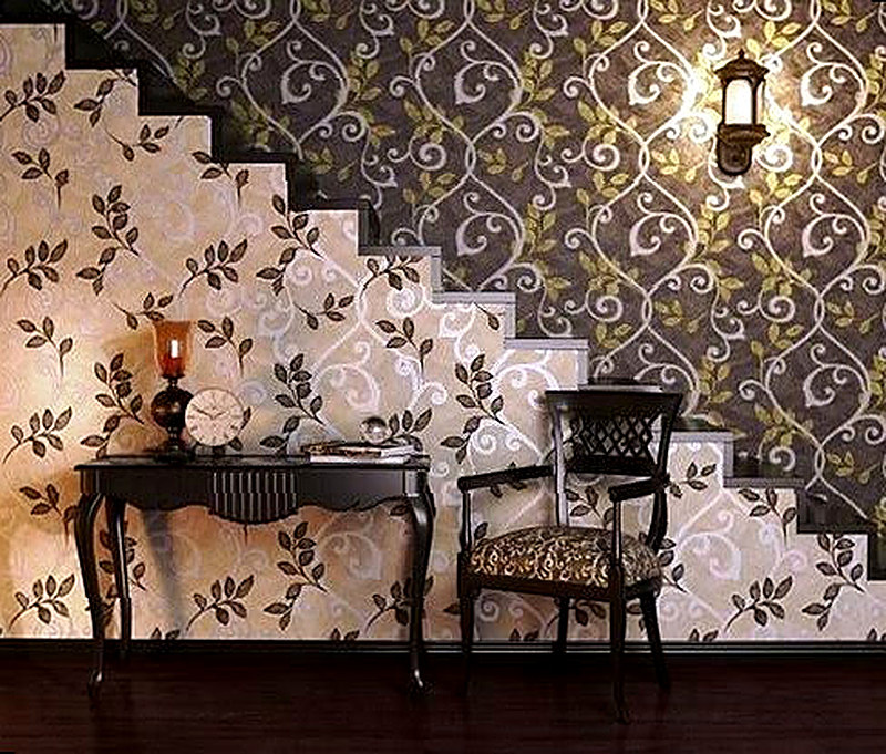 Kombinirovanie oboev vizual'noe izmenenie vysoty